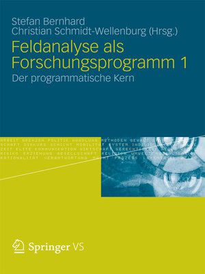 cover image of Feldanalyse als Forschungsprogramm 1